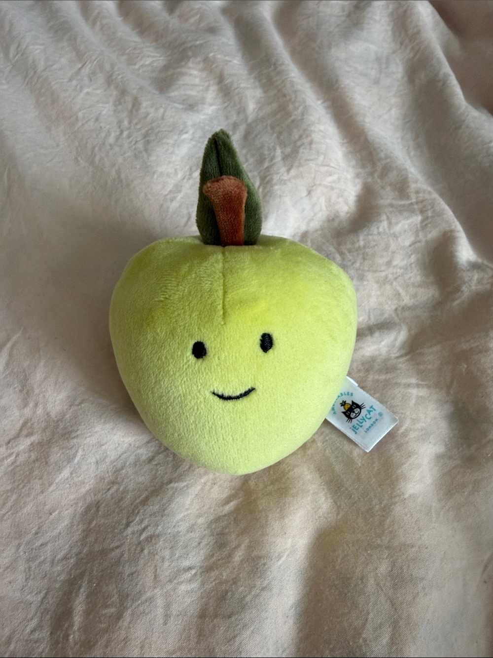 RETIRED Jellycat Fabulous Fruit Apple Plush Mini Collector's Item